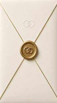 Sobre Anillos de oro: Anillos entrelazados con filo de oro.