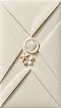 Sobre Playa y conchas: Conchas y estrella de mar para boda en la playa.